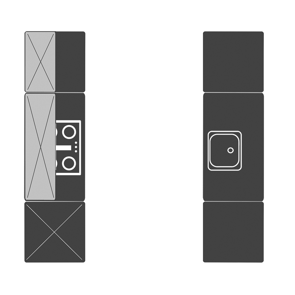 Parallel keuken icon