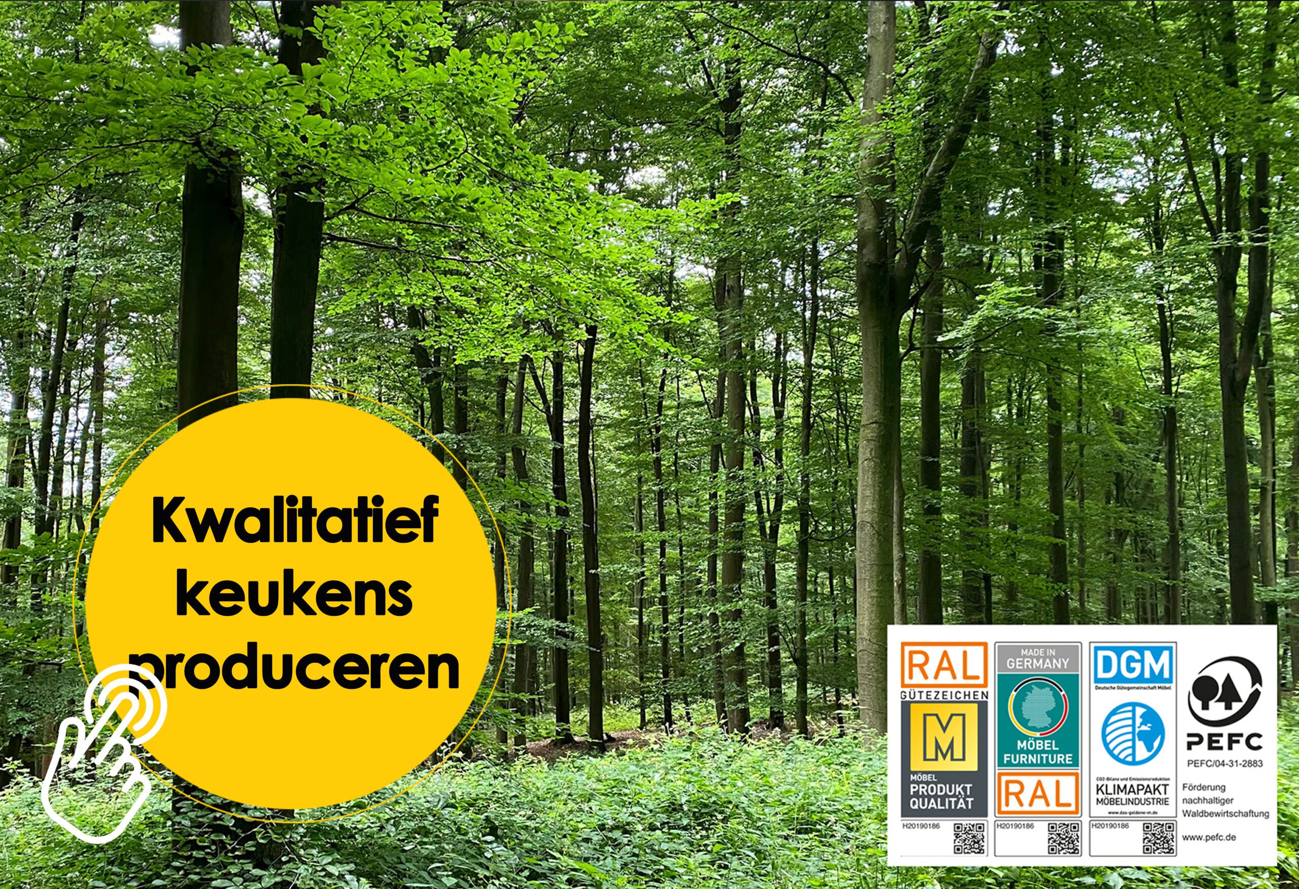 Kwalitatief keukens produceren