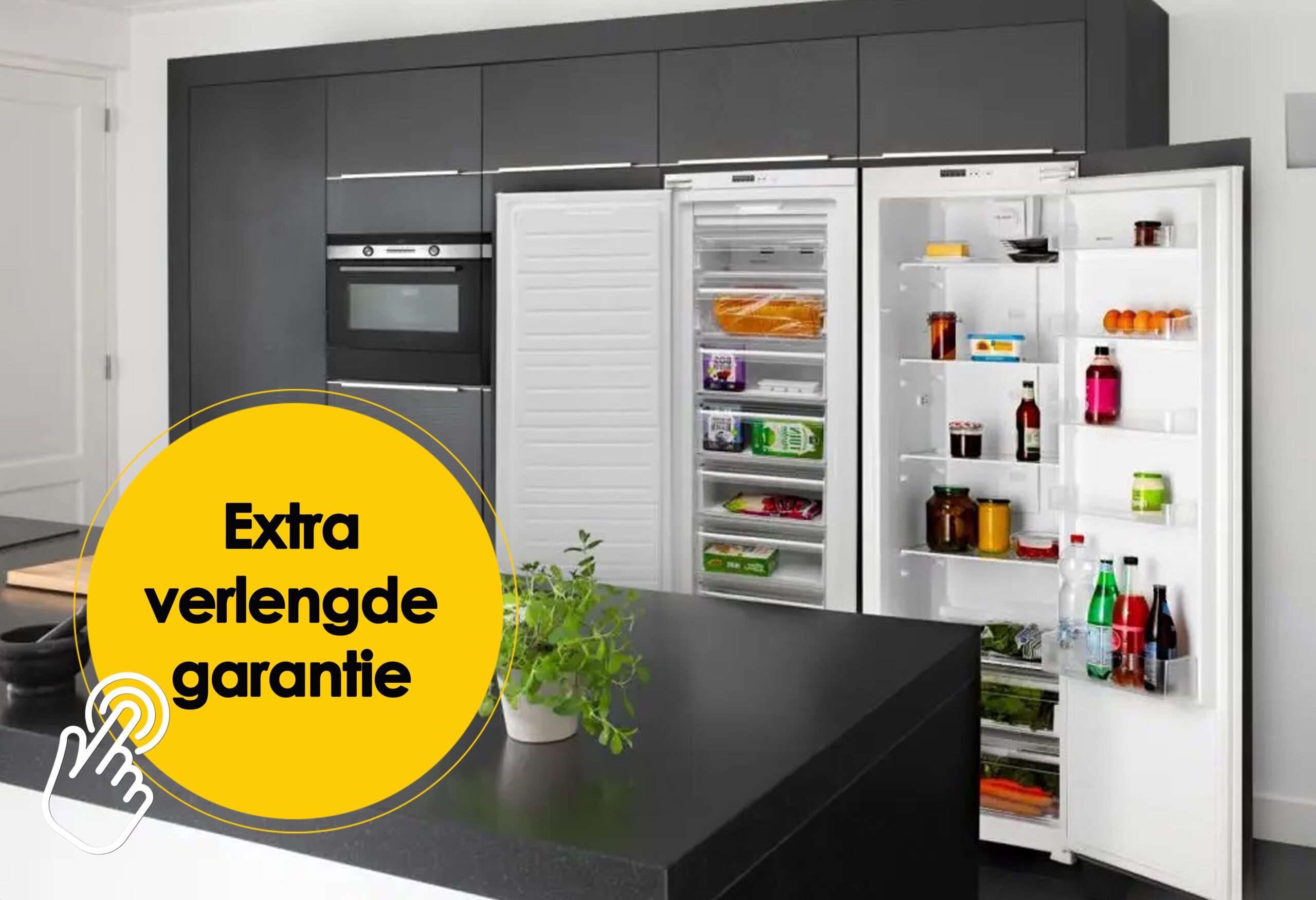 Registratie keukenapparatuur